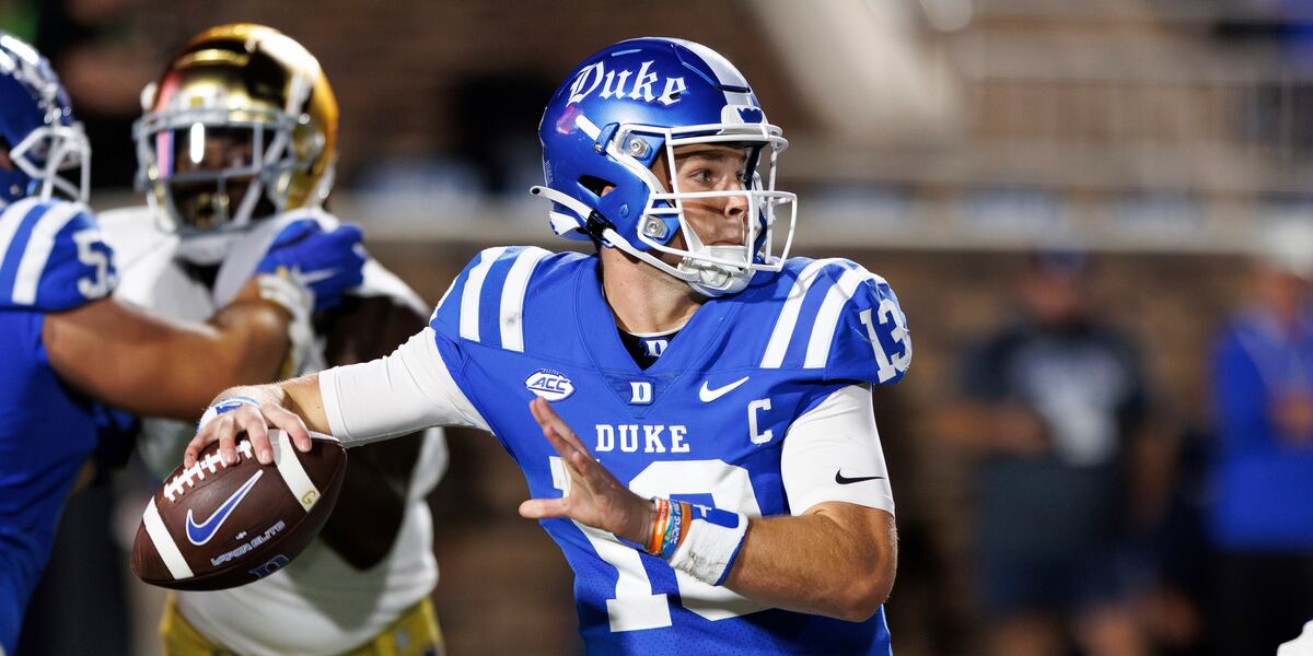 Former Duke QB Riley Leonard transferring to Notre Dame