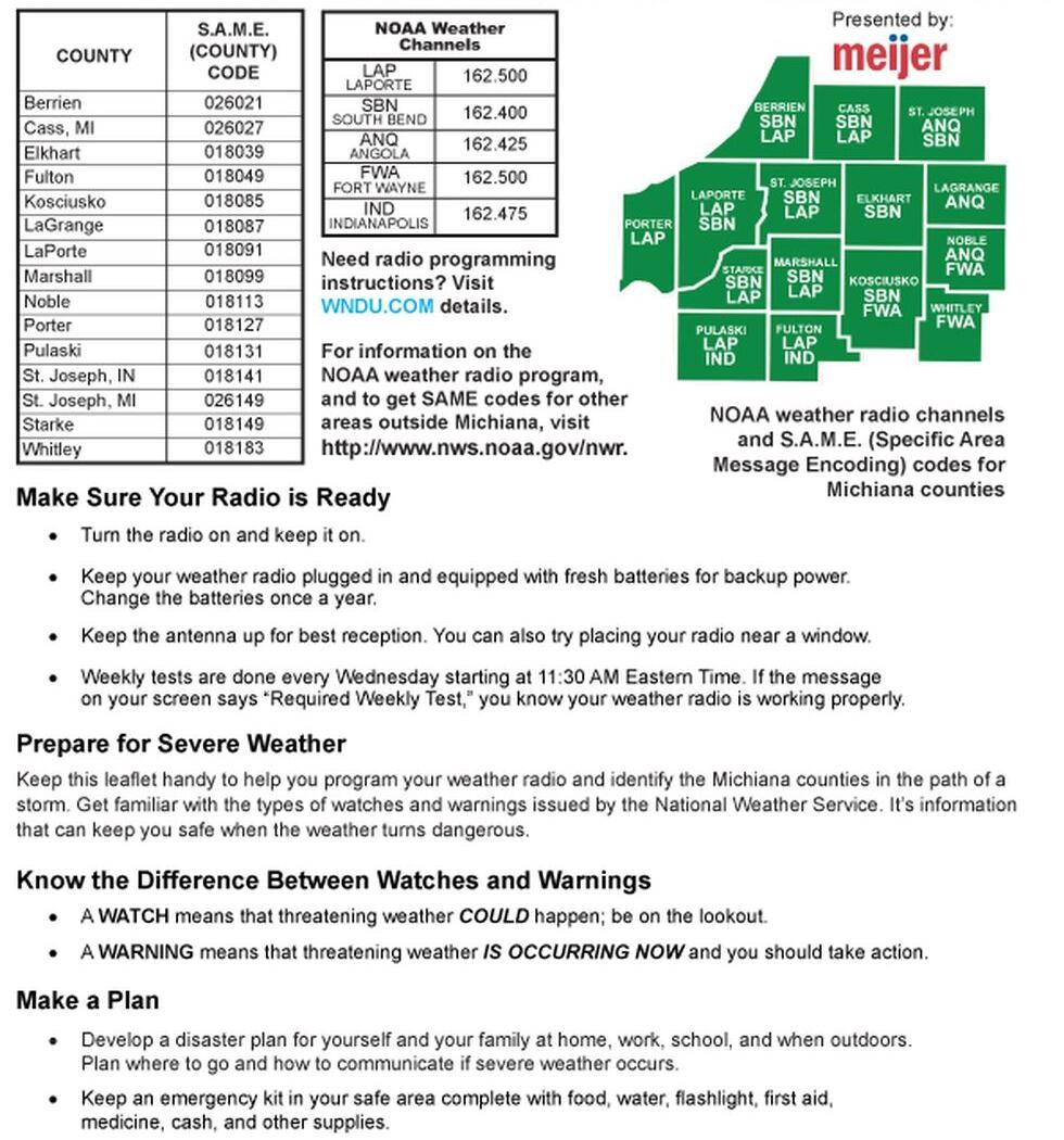 StormTeam 16 Weather Radio