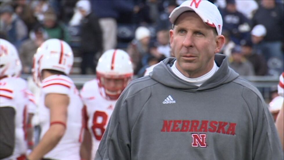 Former University of Nebraska head football coach Bo Pelini in 2013.