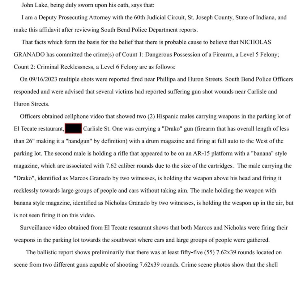 Nicholas Granado PCA Page 1
