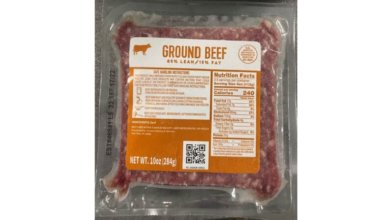 Ground beef shipped in HelloFresh meal kits in July may have been contaminated with E. coli.
