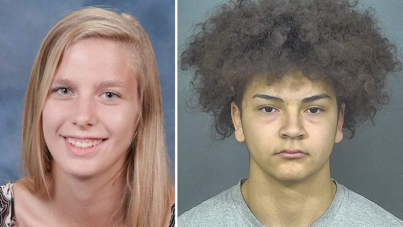Breana Rouhselang and Aaron Trejo