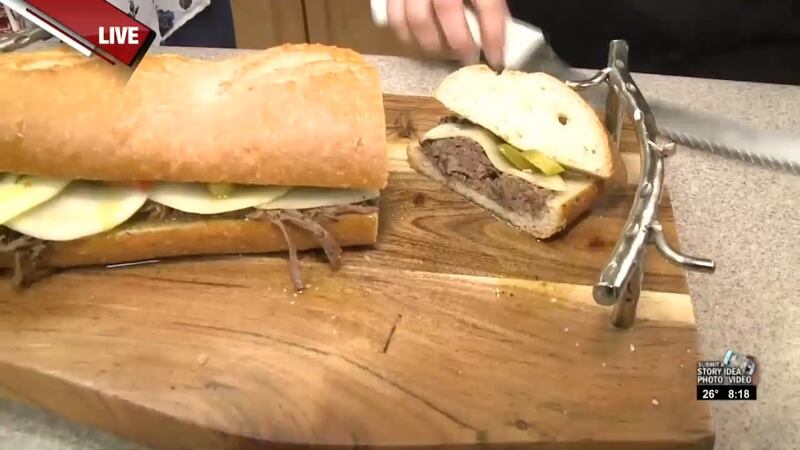 Crock Pot Italian Beef Sandwiches - Chicago Style