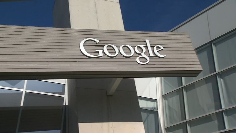 Google said the Truth Social app isn't available from their Play app store.